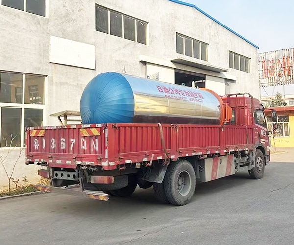 硫化罐發(fā)貨案例-浙江溫州